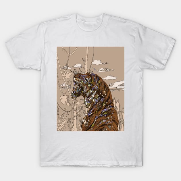 tiger T-Shirt by BekimART